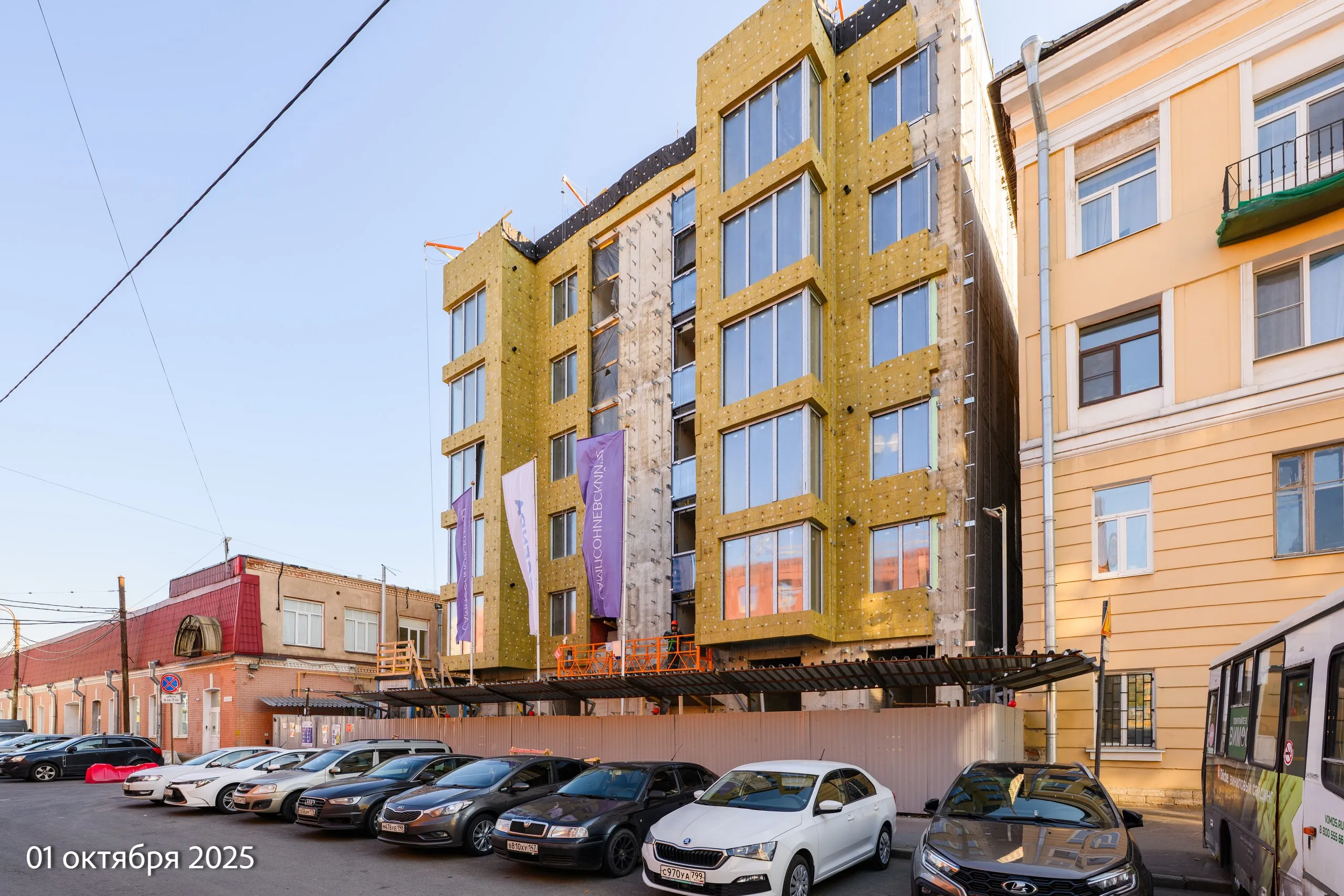 ЖК Сампсониевский 32 ход строительства