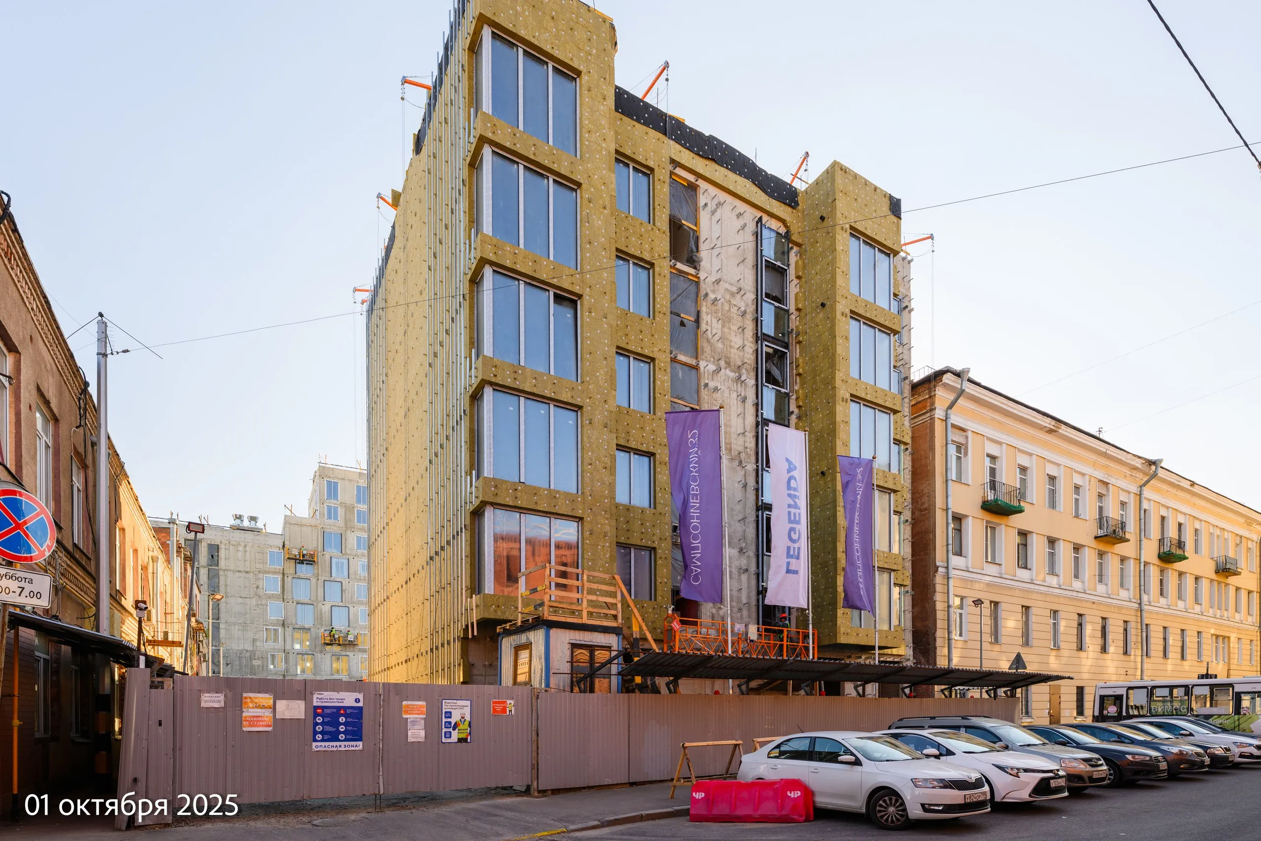 ЖК Сампсониевский 32 ход строительства