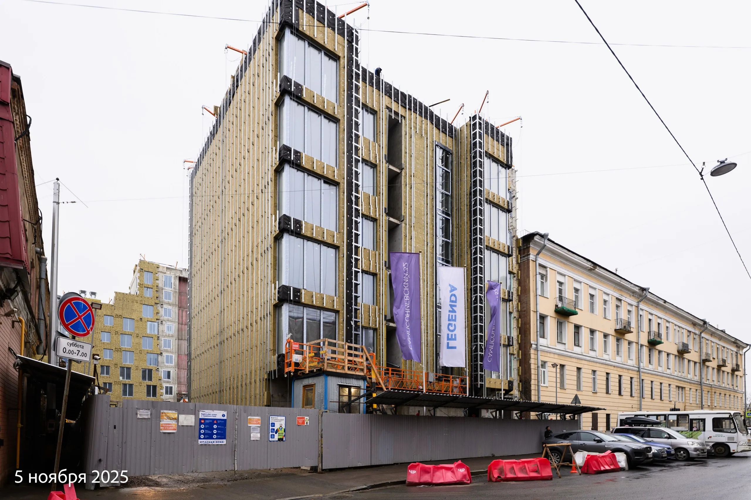 ЖК Сампсониевский 32 ход строительства