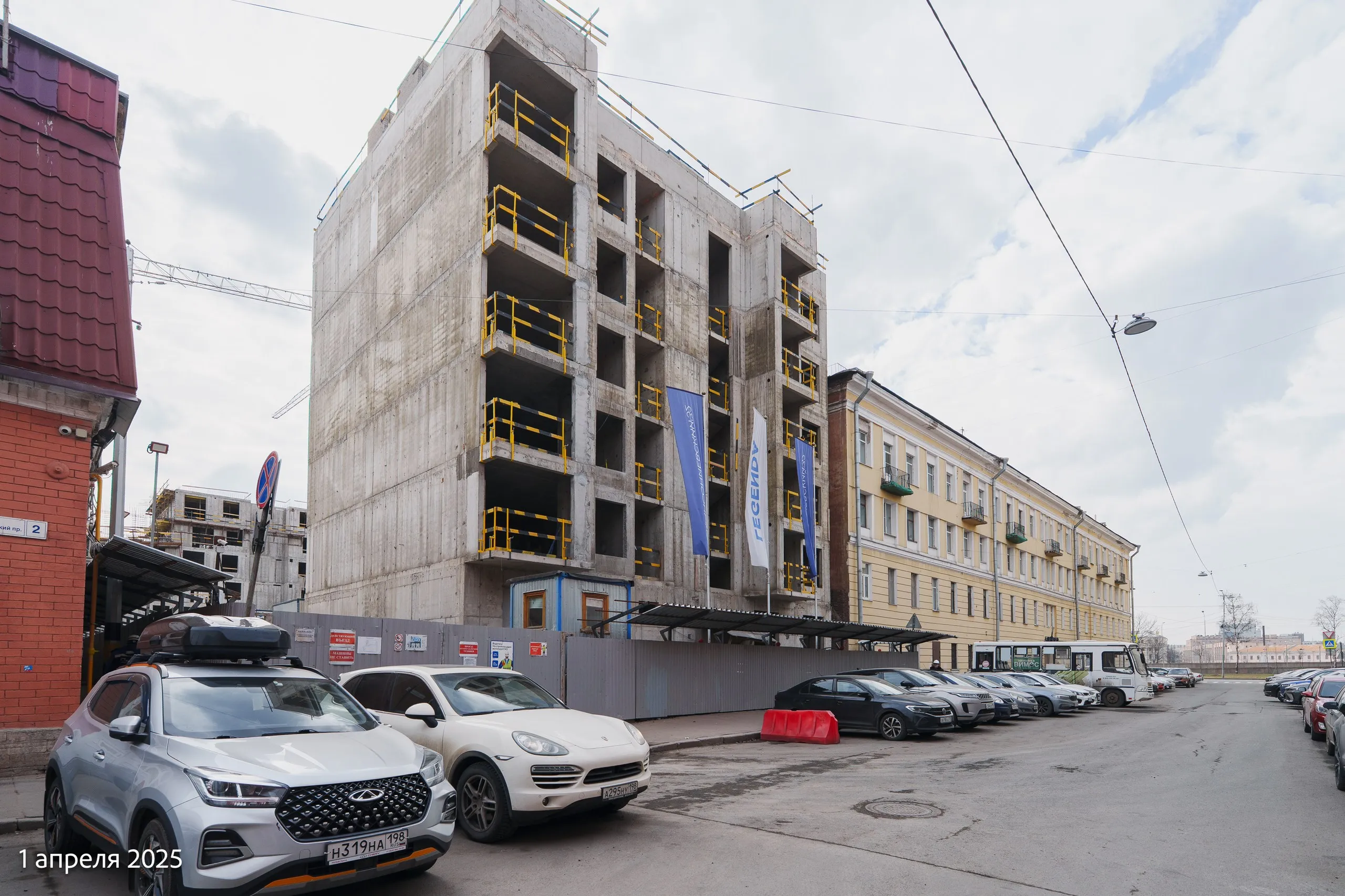 ЖК Сампсониевский 32 ход строительства