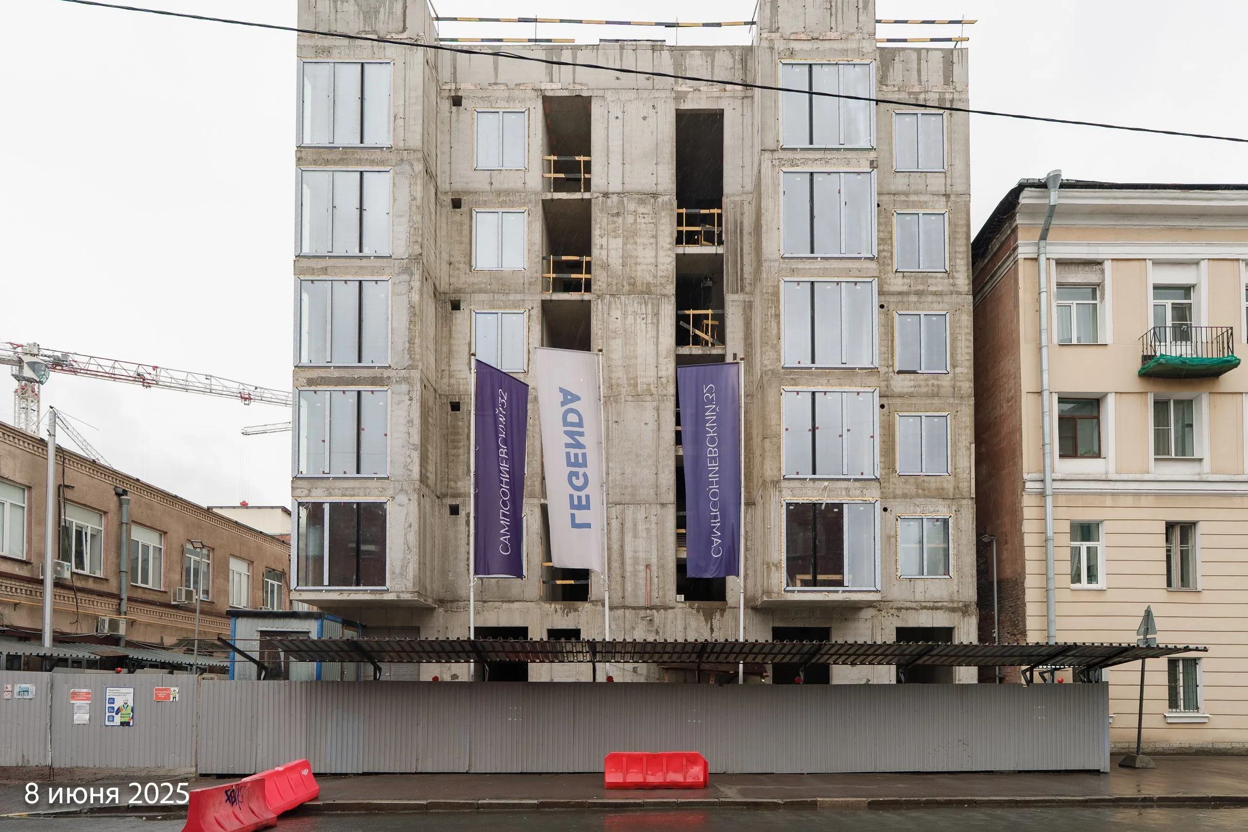 ЖК Сампсониевский 32 ход строительства