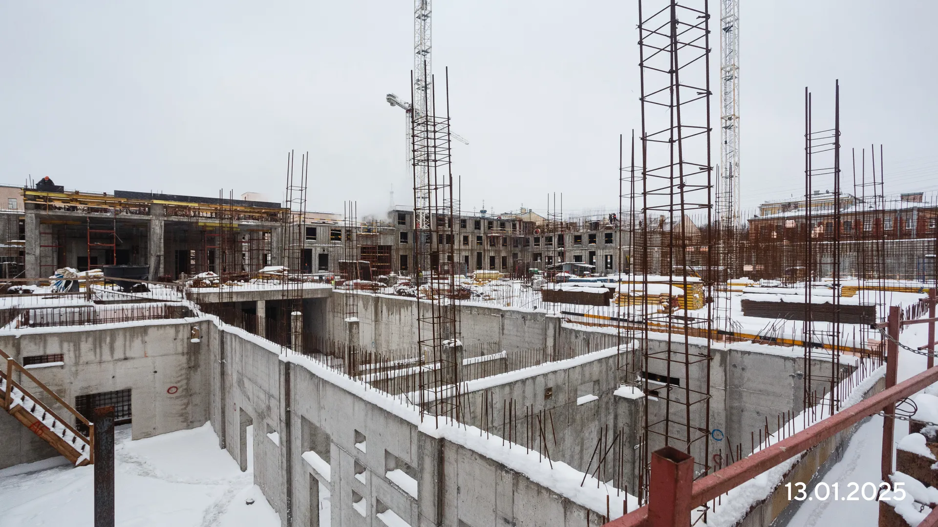 ЖК Сампсониевский 32 ход строительства