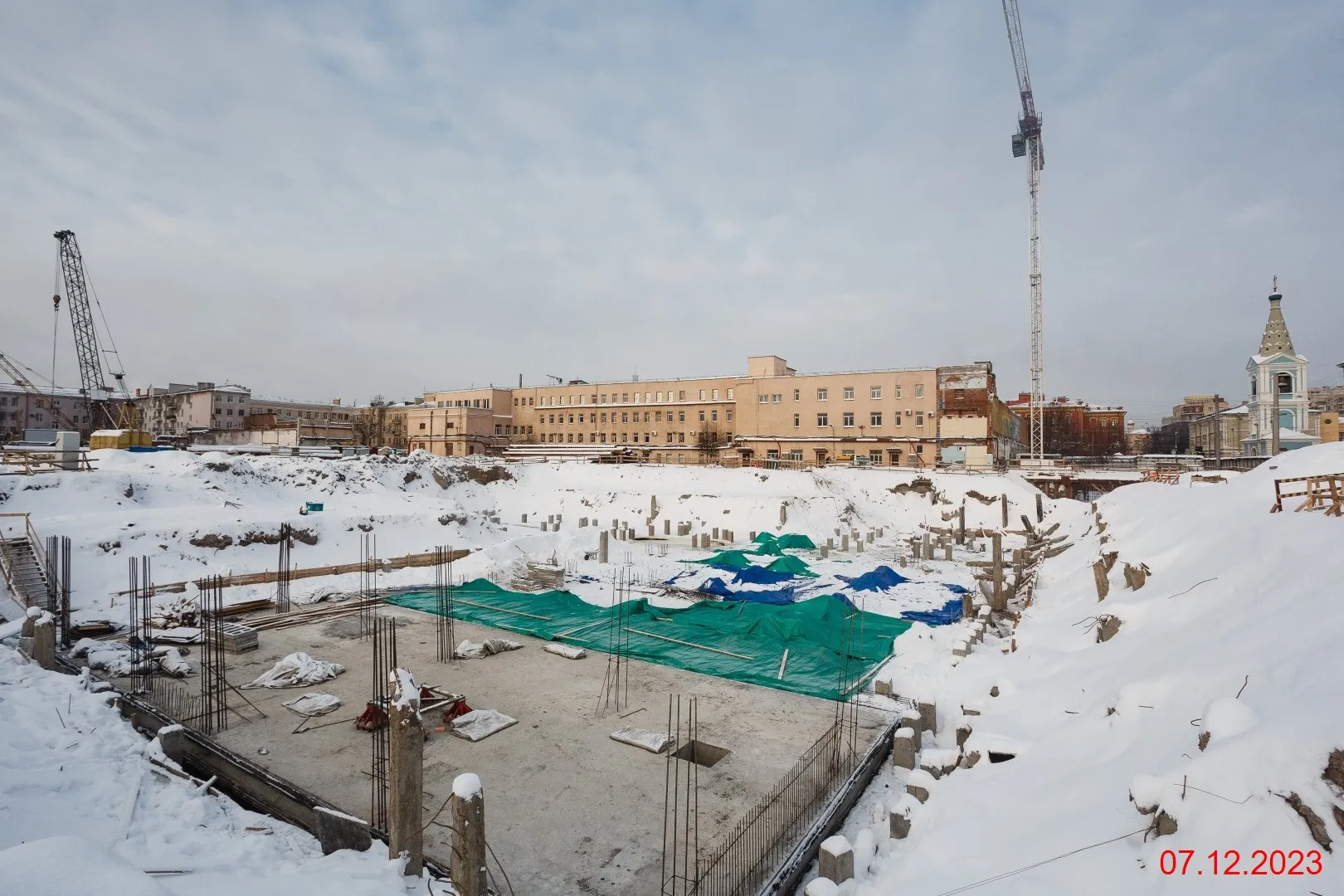 ЖК Сампсониевский 32 ход строительства