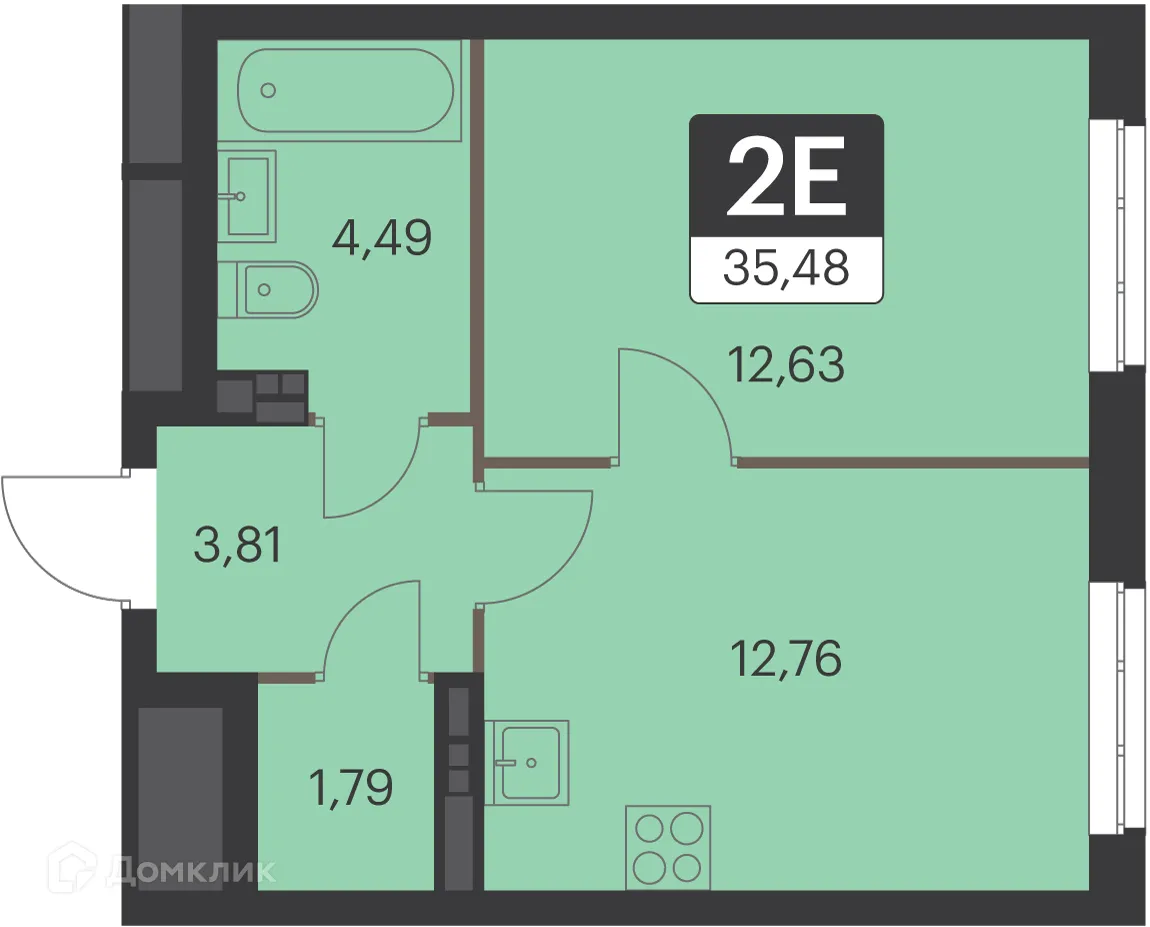 Фото квартиры в ЖК Спутник-1