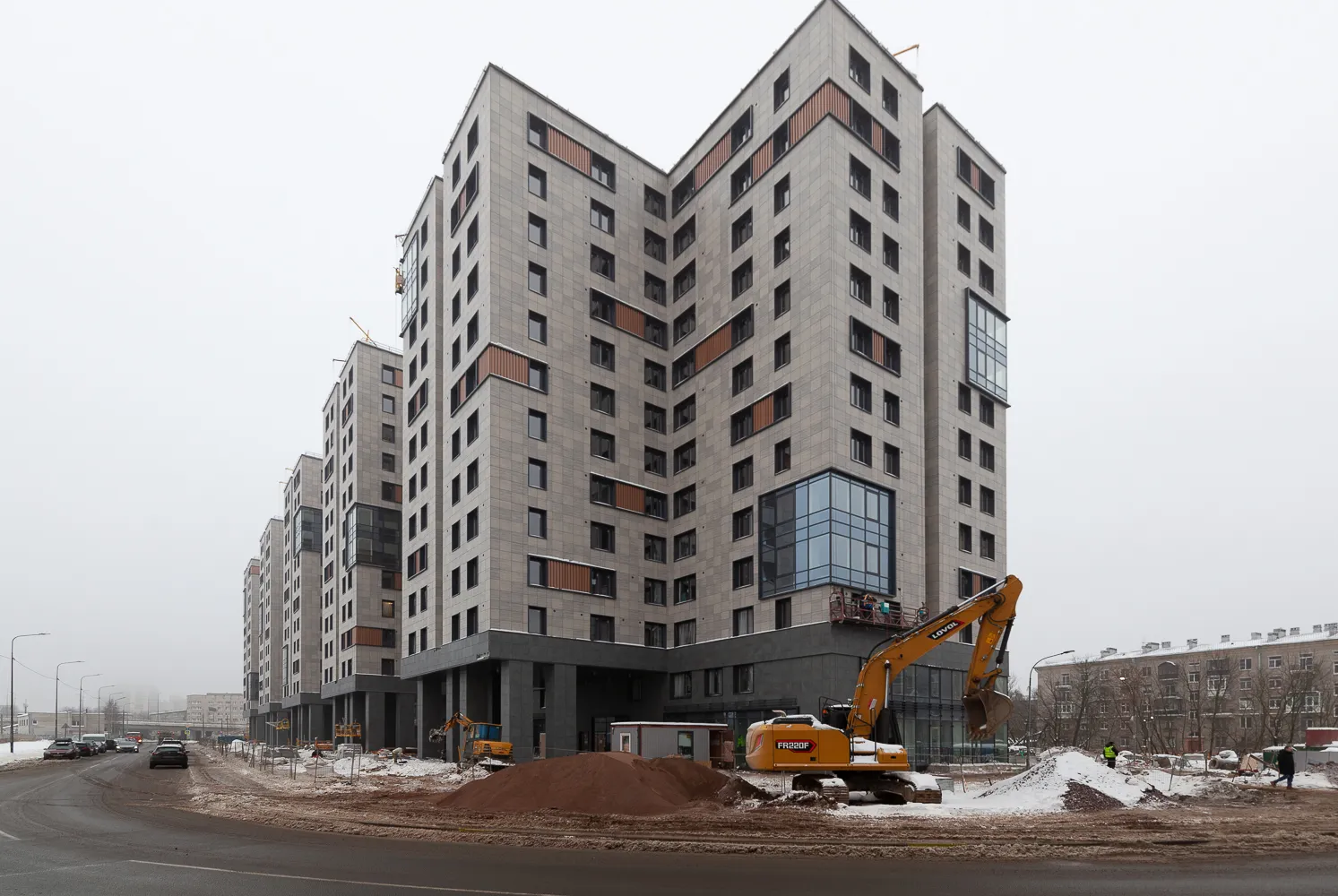 ЖК Zoom Черная Речка ход строительства