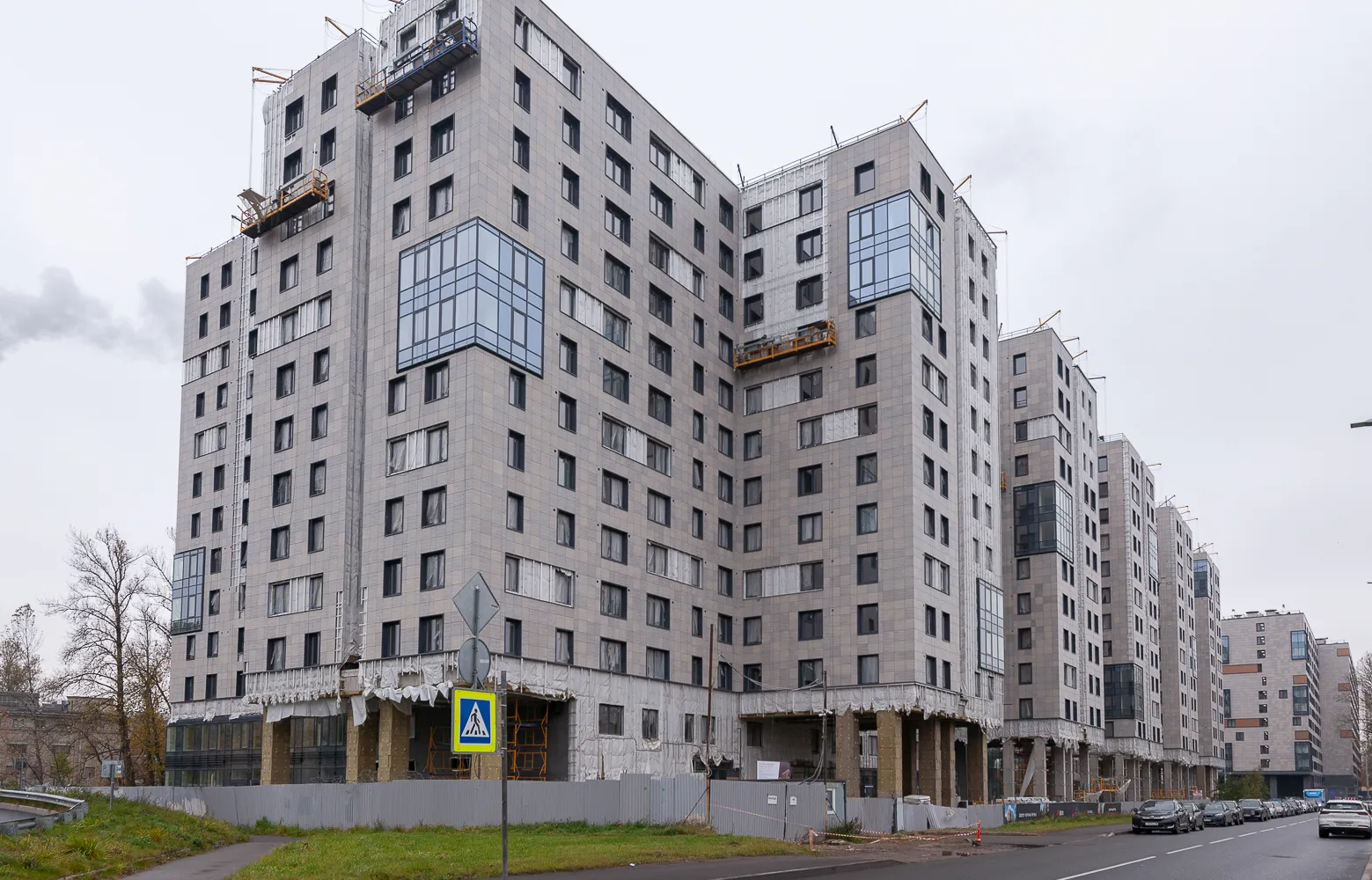 ЖК Zoom Черная Речка ход строительства