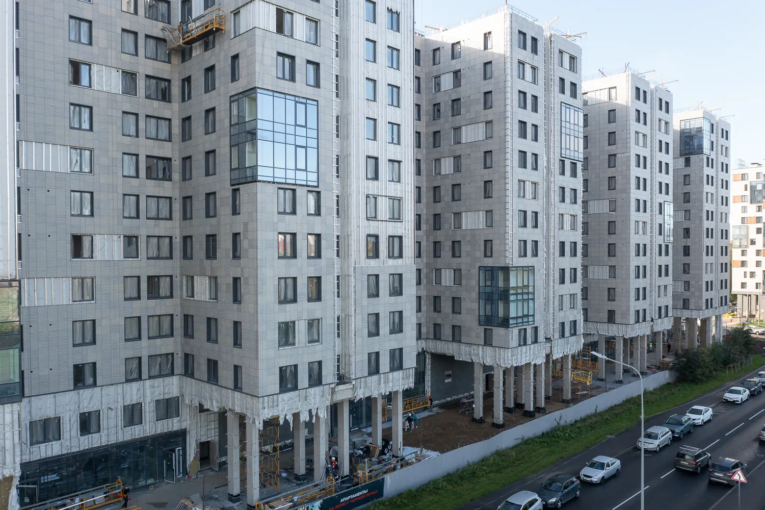 ЖК Zoom Черная Речка ход строительства