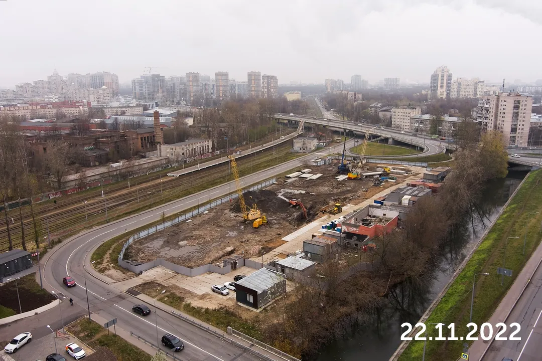 ЖК Zoom Черная Речка ход строительства