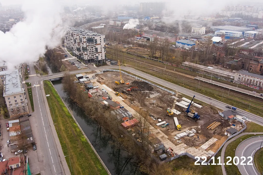 ЖК Zoom Черная Речка ход строительства