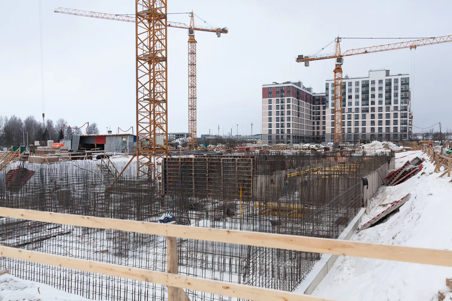ЖК UP-квартал Новый Московский ход строительства