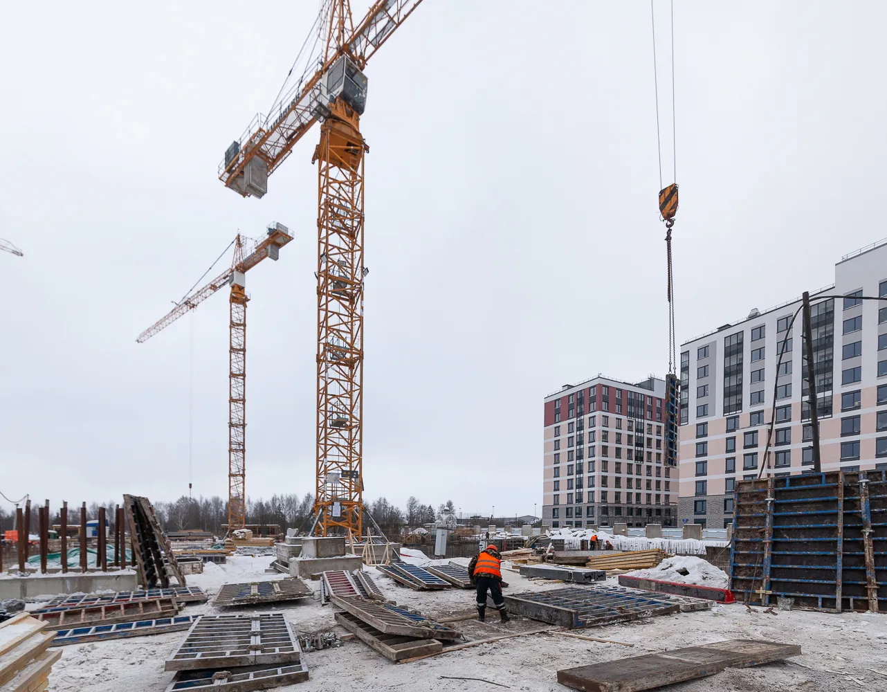 ЖК UP-квартал Новый Московский ход строительства