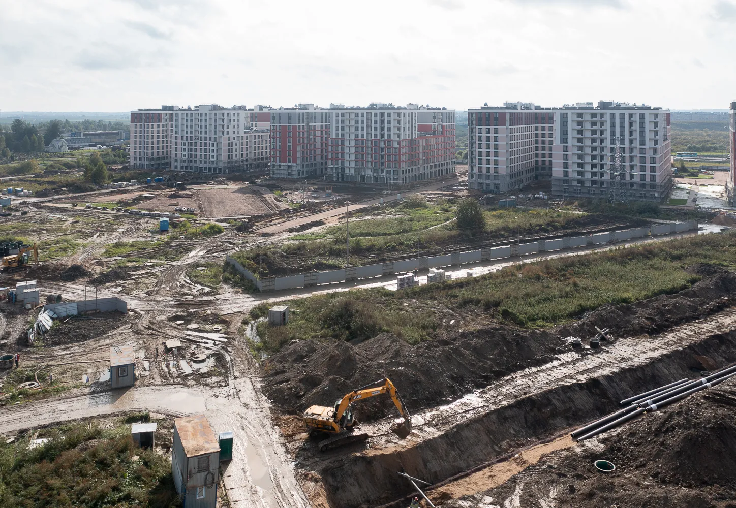 ЖК UP-квартал Новый Московский ход строительства