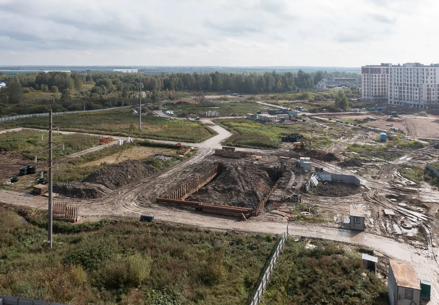 ЖК UP-квартал Новый Московский ход строительства