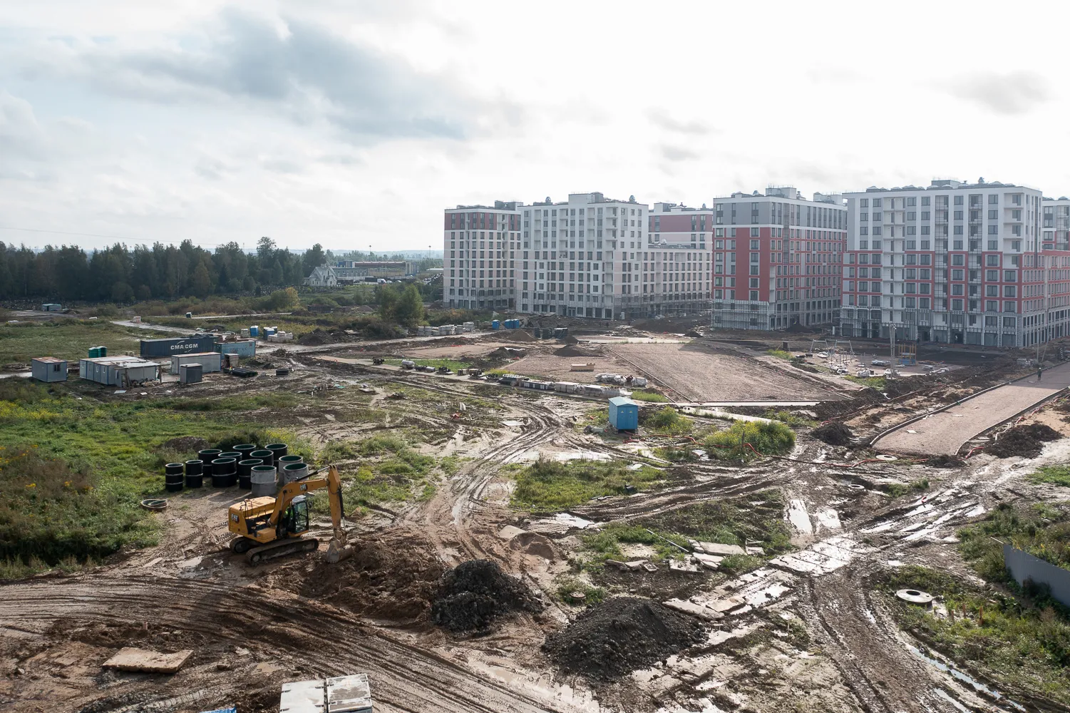 ЖК UP-квартал Новый Московский ход строительства