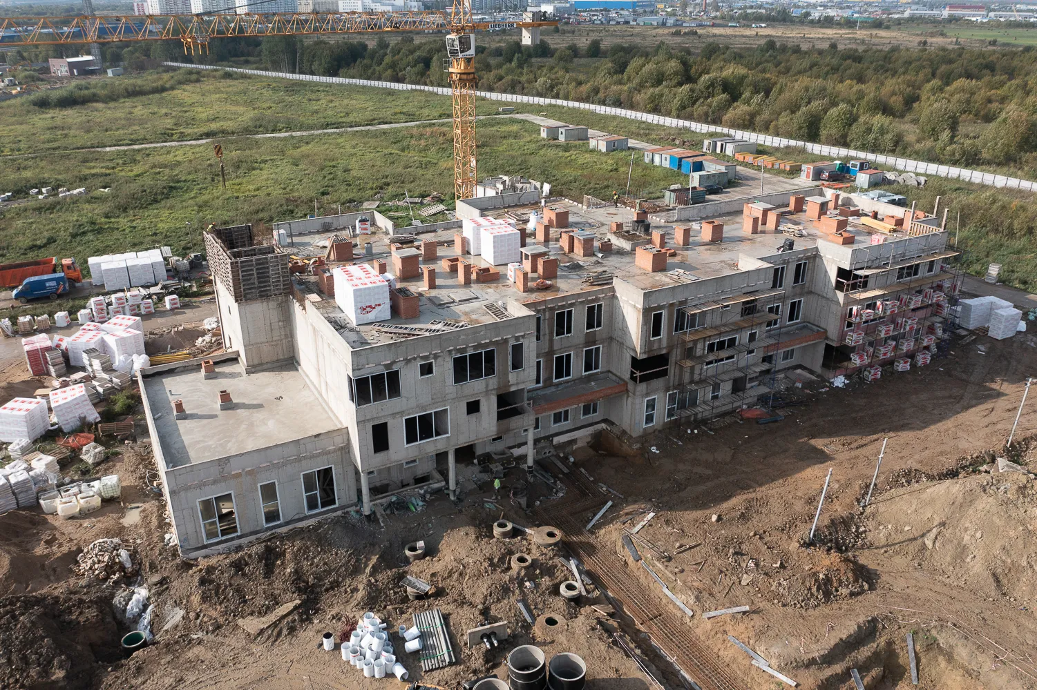 ЖК UP-квартал Новый Московский ход строительства