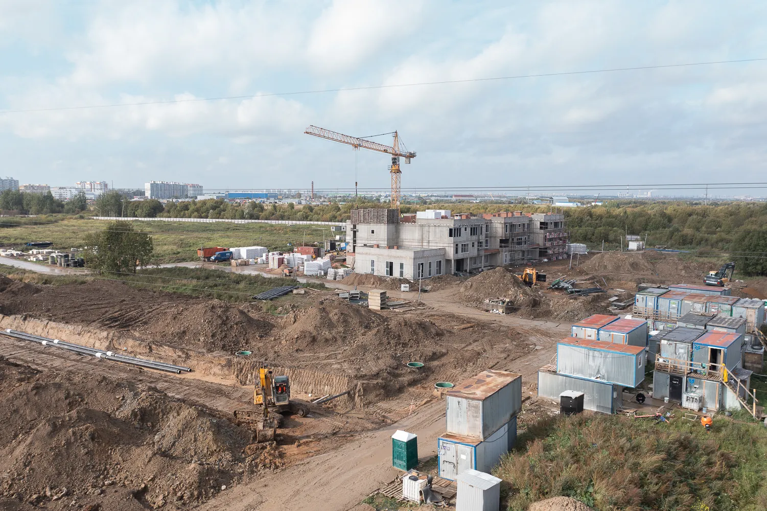 ЖК UP-квартал Новый Московский ход строительства