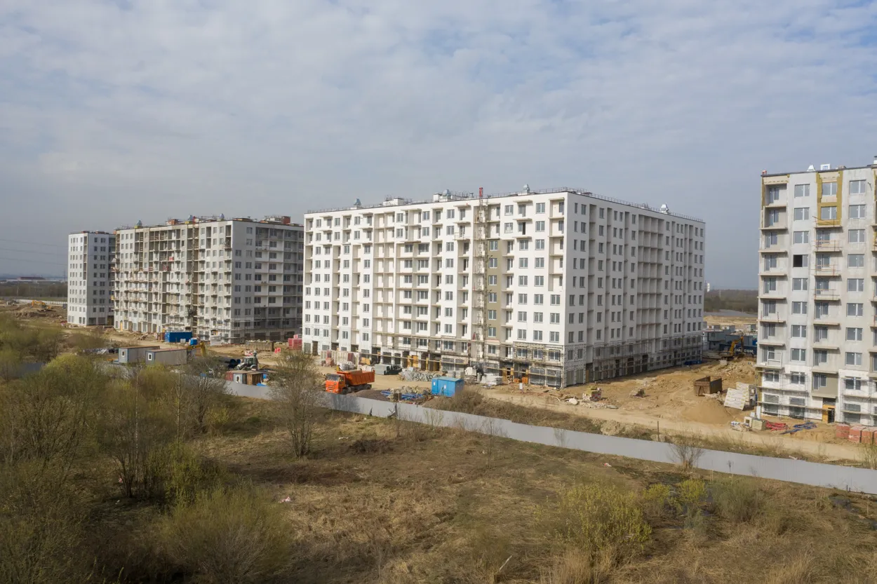 ЖК UP-квартал Новый Московский ход строительства