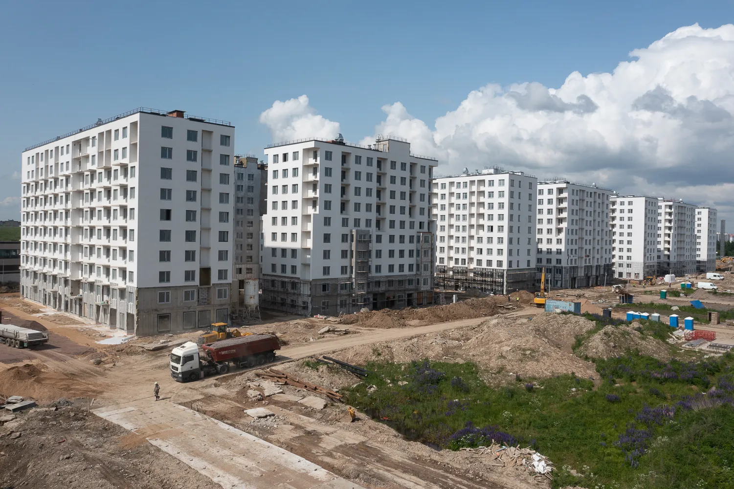 ЖК UP-квартал Новый Московский ход строительства