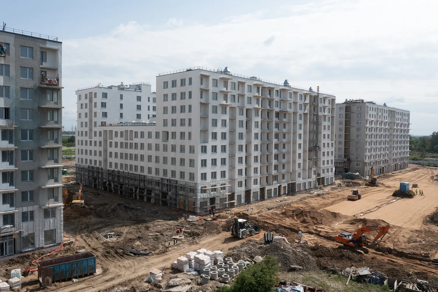 ЖК UP-квартал Новый Московский ход строительства