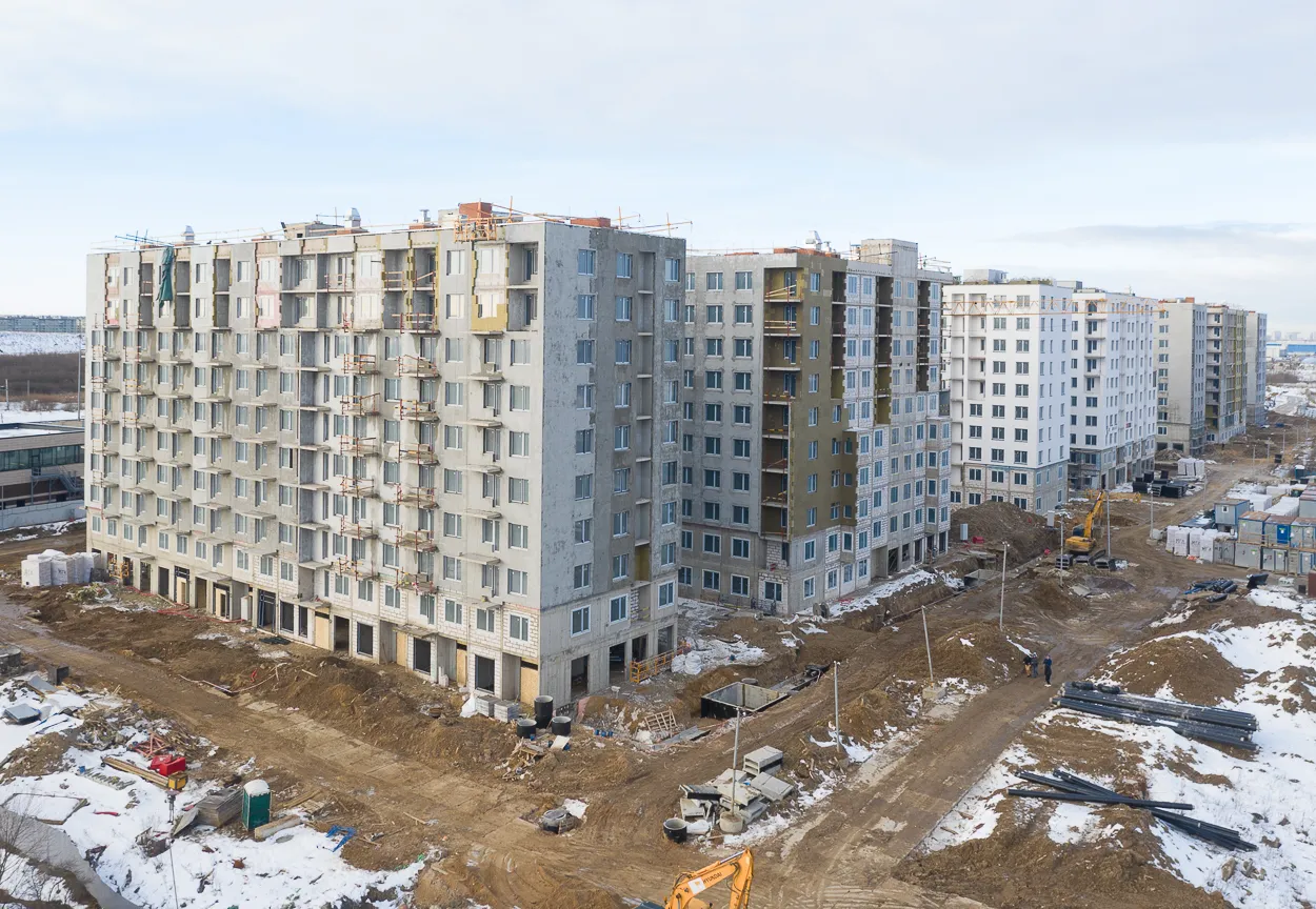 ЖК UP-квартал Новый Московский ход строительства