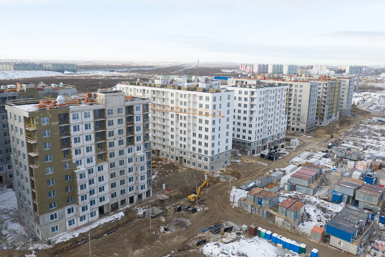 ЖК UP-квартал Новый Московский ход строительства