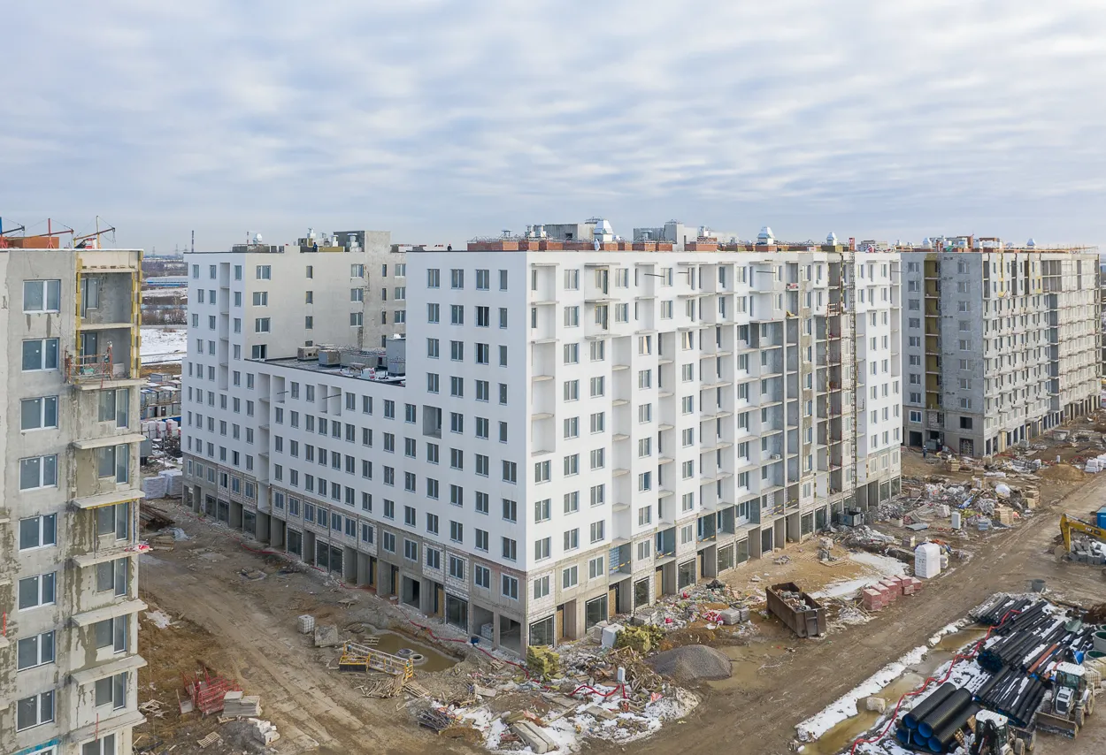 ЖК UP-квартал Новый Московский ход строительства