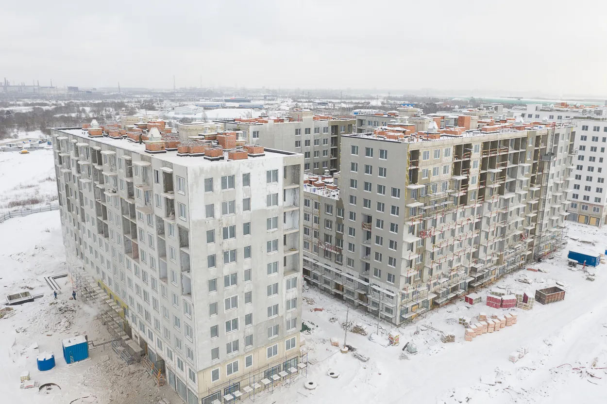 ЖК UP-квартал Новый Московский ход строительства