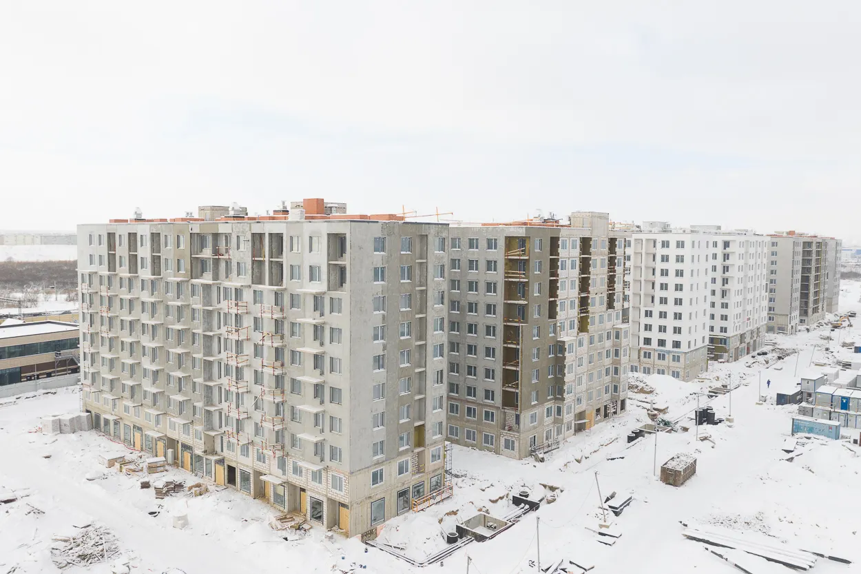 ЖК UP-квартал Новый Московский ход строительства