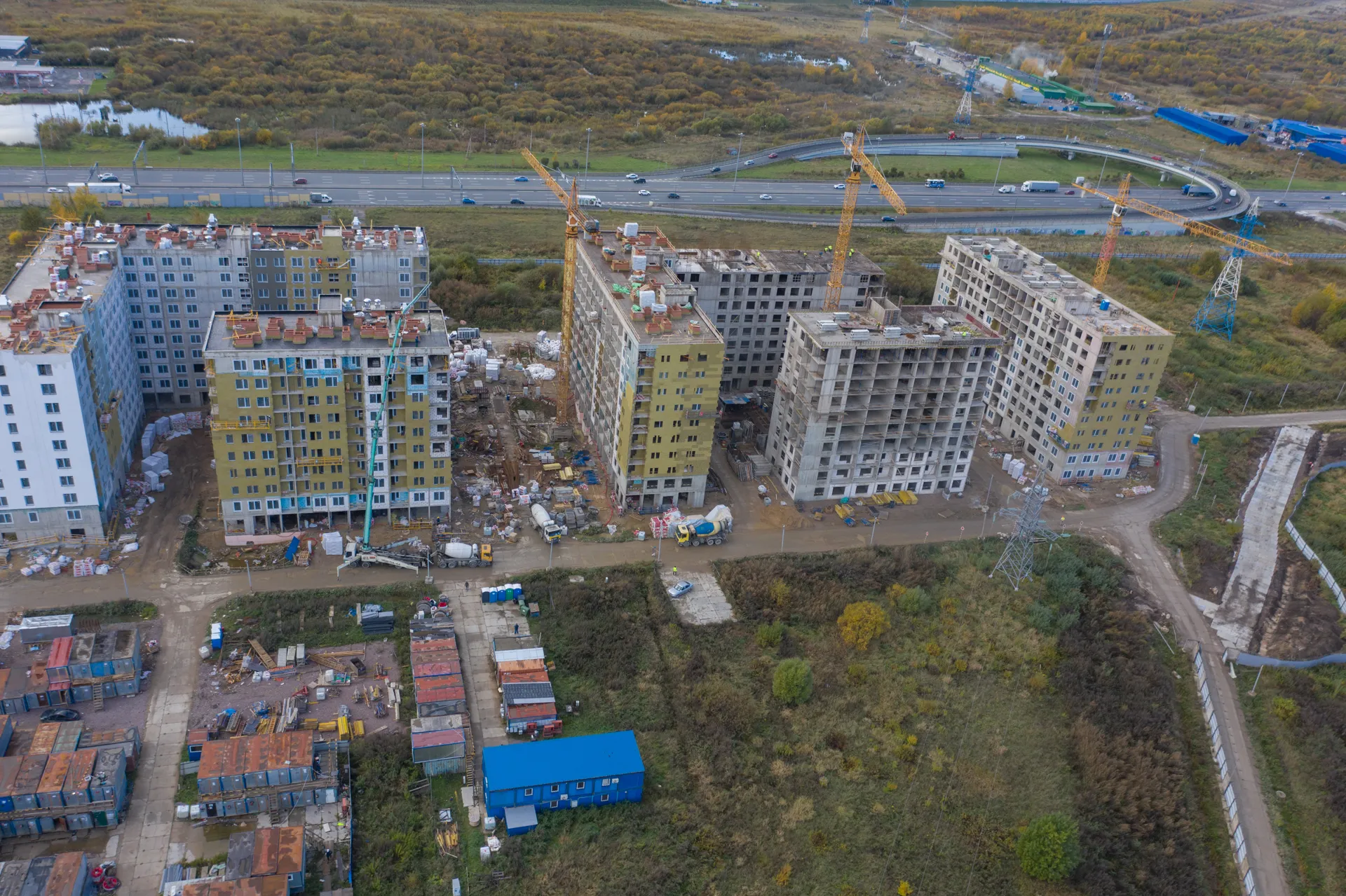 ЖК UP-квартал Новый Московский ход строительства