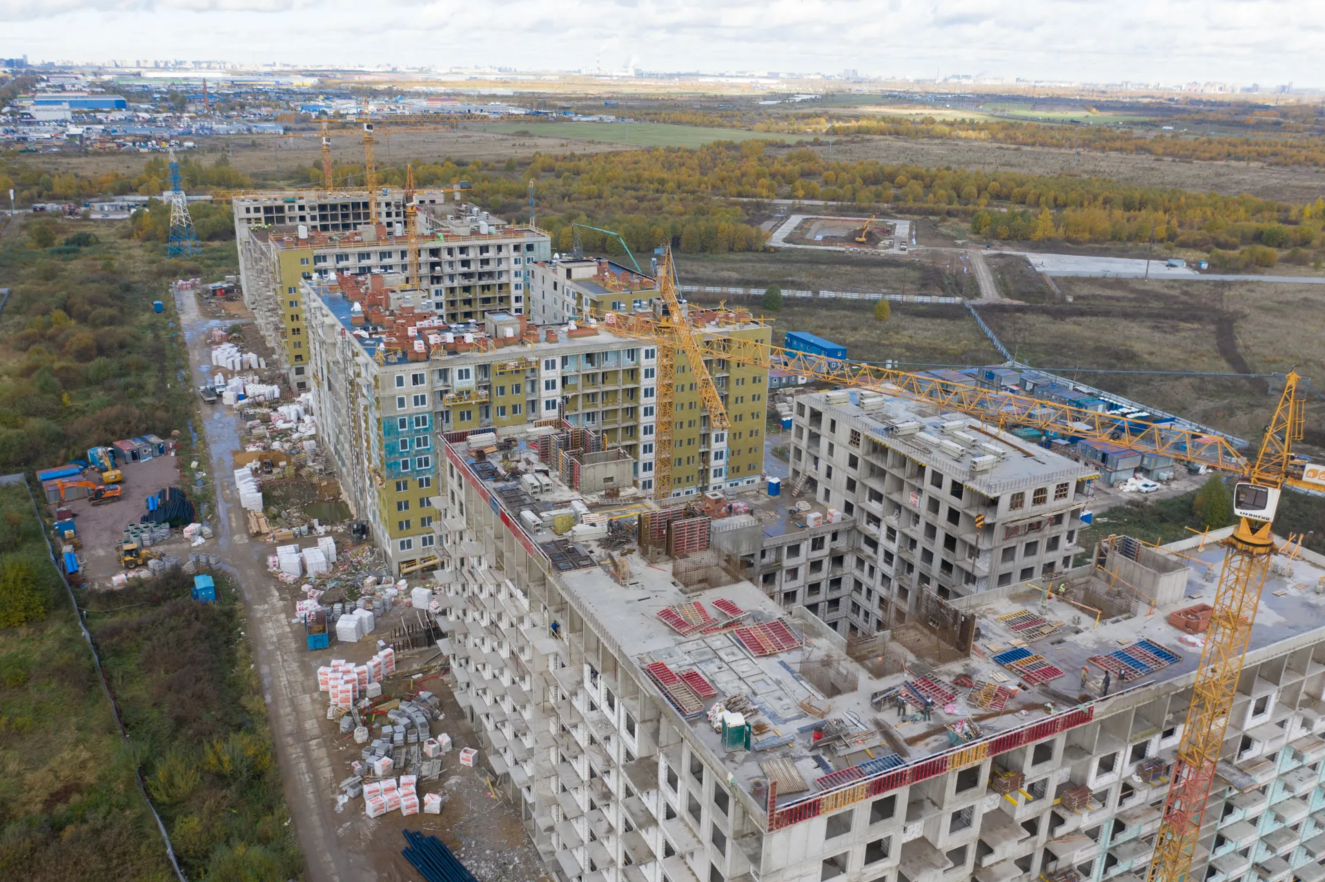 ЖК UP-квартал Новый Московский ход строительства