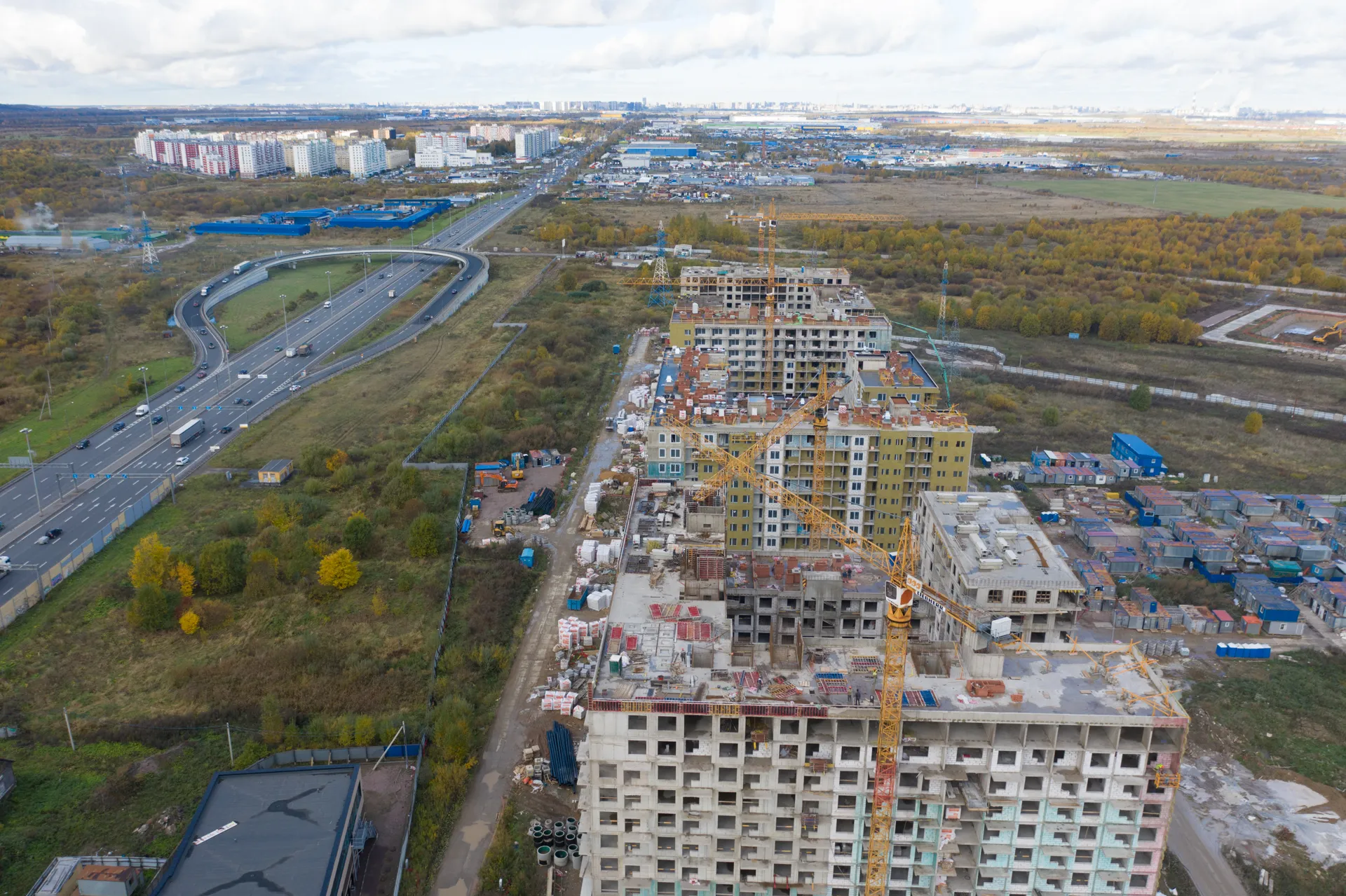 ЖК UP-квартал Новый Московский ход строительства