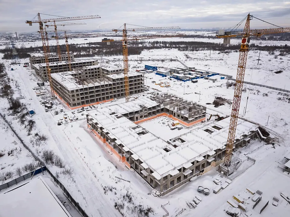ЖК UP-квартал Новый Московский ход строительства