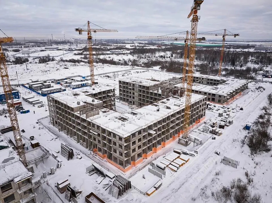 ЖК UP-квартал Новый Московский ход строительства