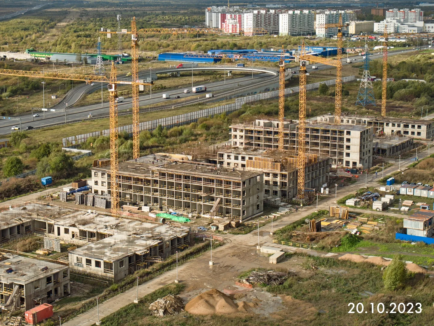 ЖК UP-квартал Новый Московский ход строительства
