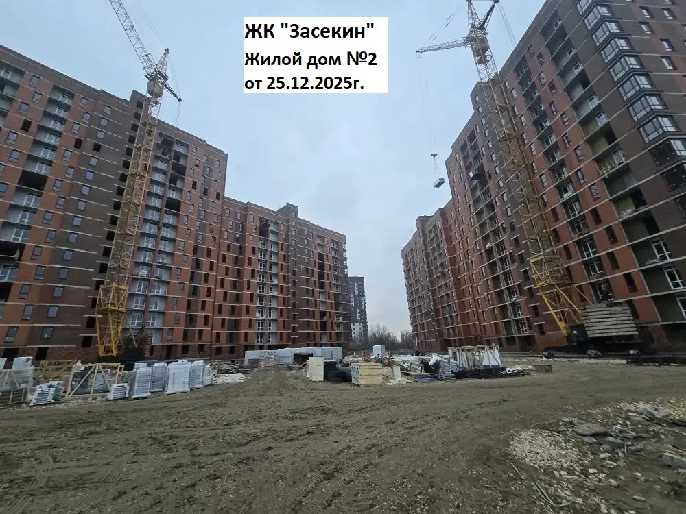ЖК Засекин ход строительства
