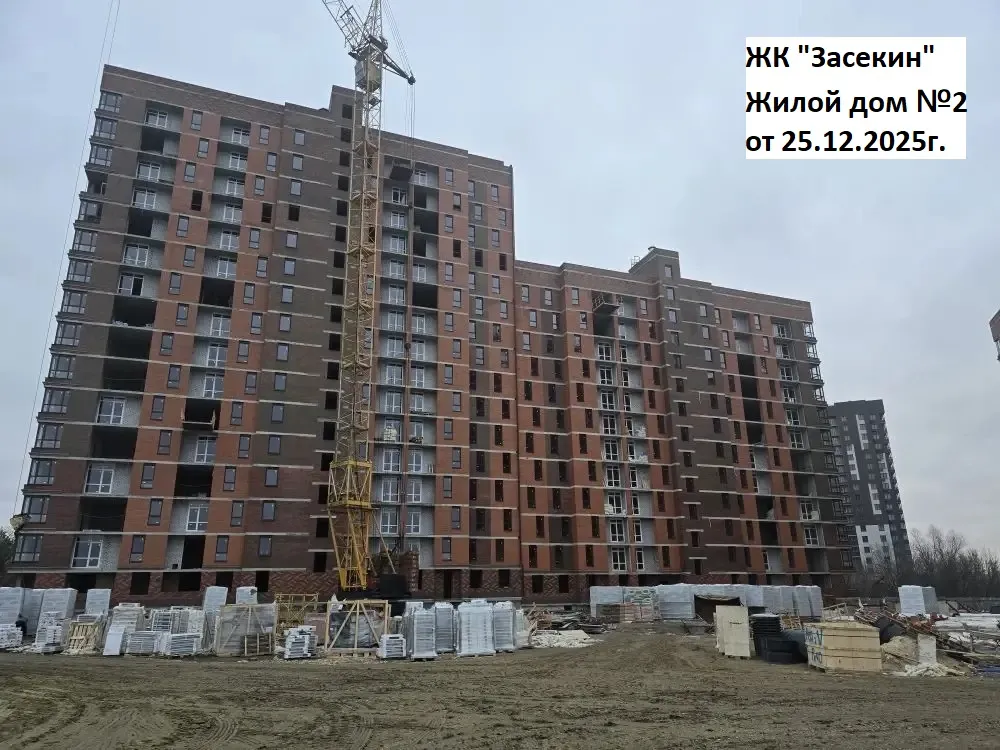 ЖК Засекин ход строительства