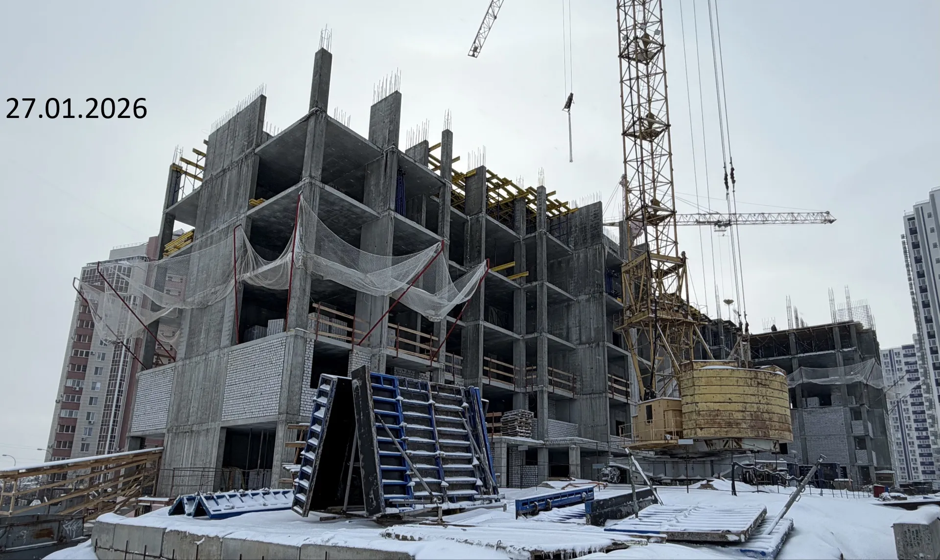 ЖК ГАЛАКТИКА ход строительства