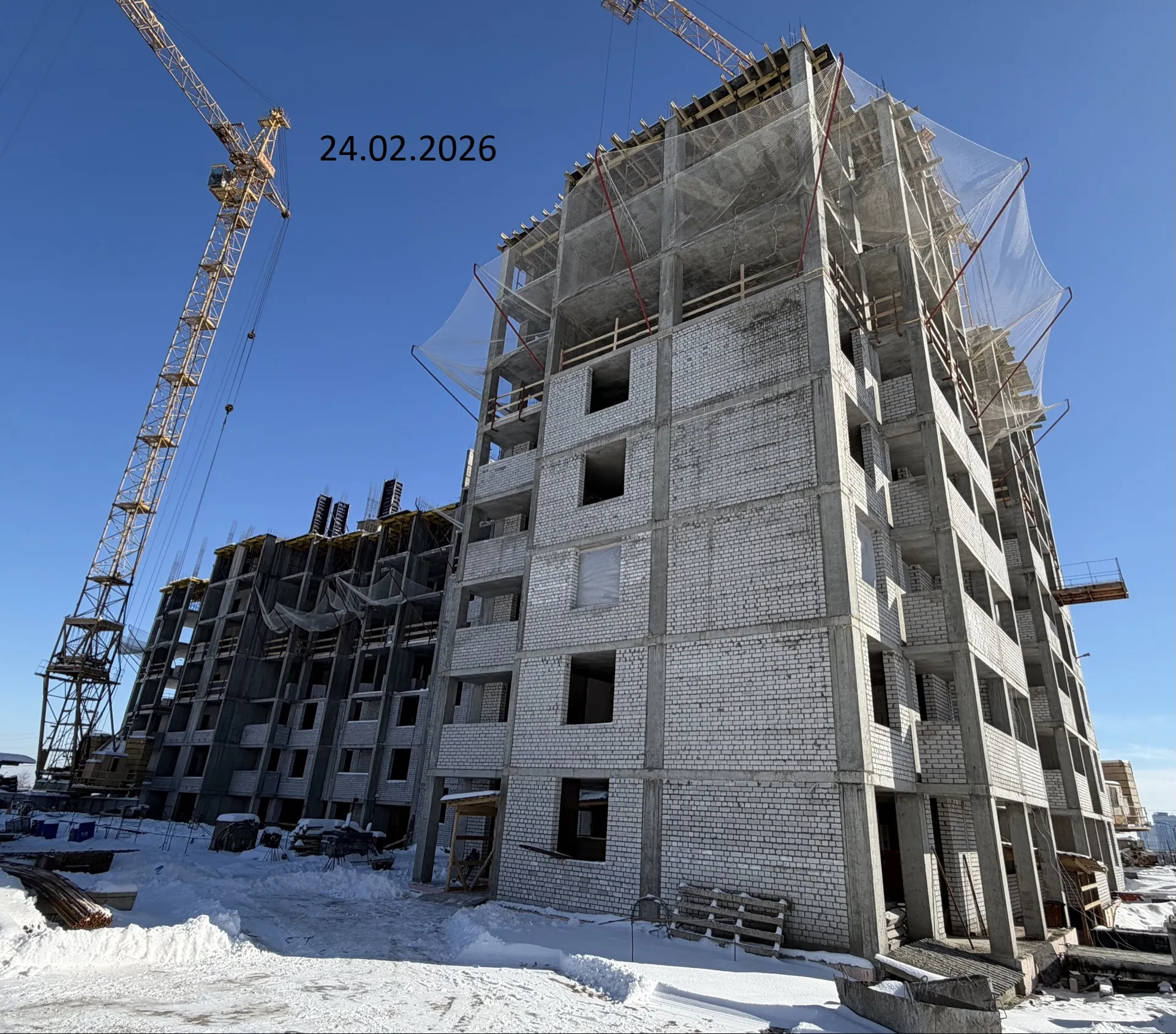 ЖК ГАЛАКТИКА ход строительства