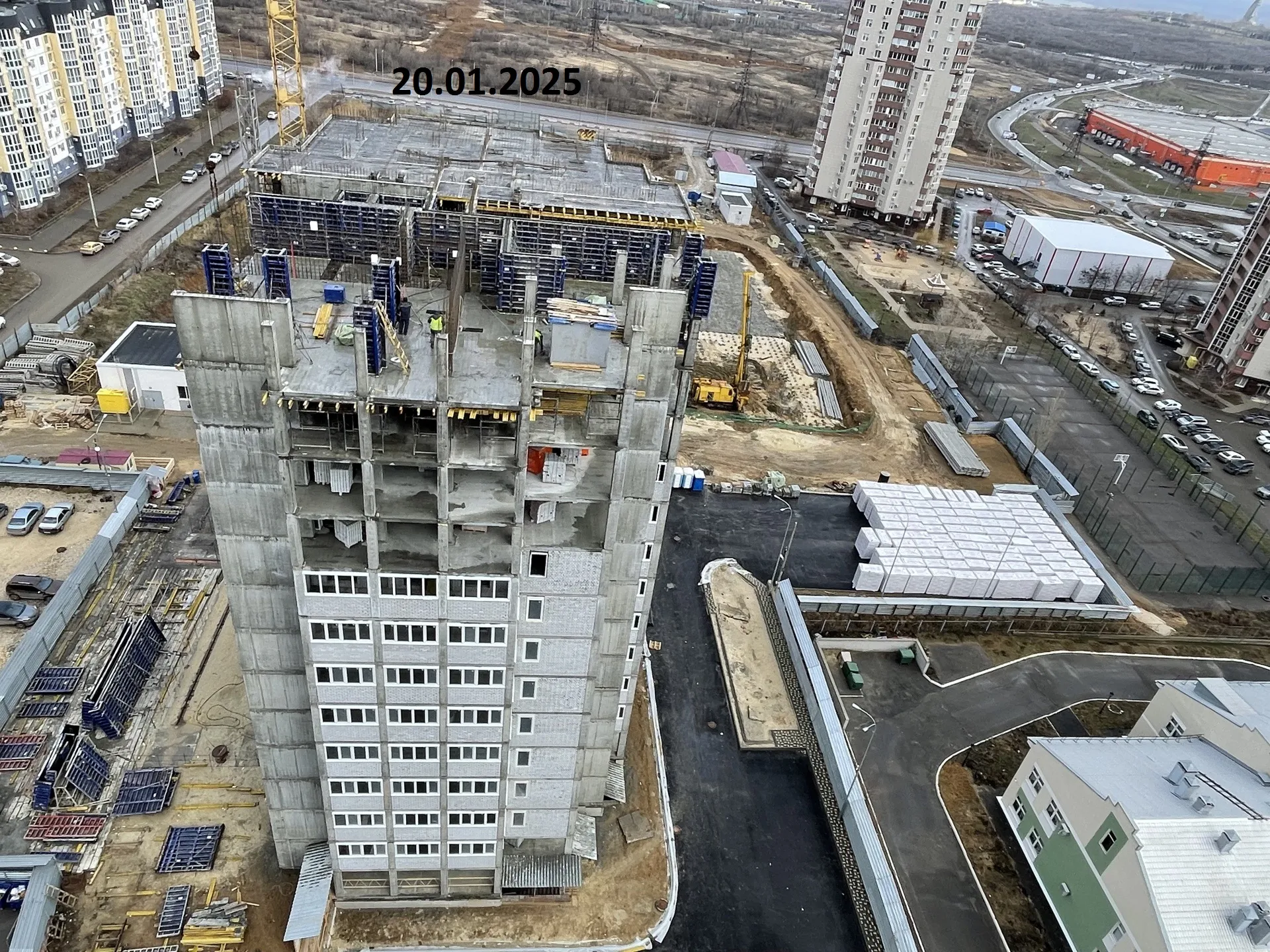 ЖК ГАЛАКТИКА ход строительства