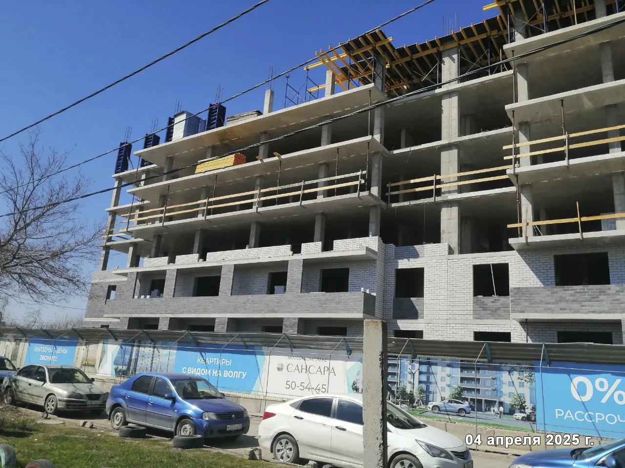 ЖК САНСАРА ход строительства