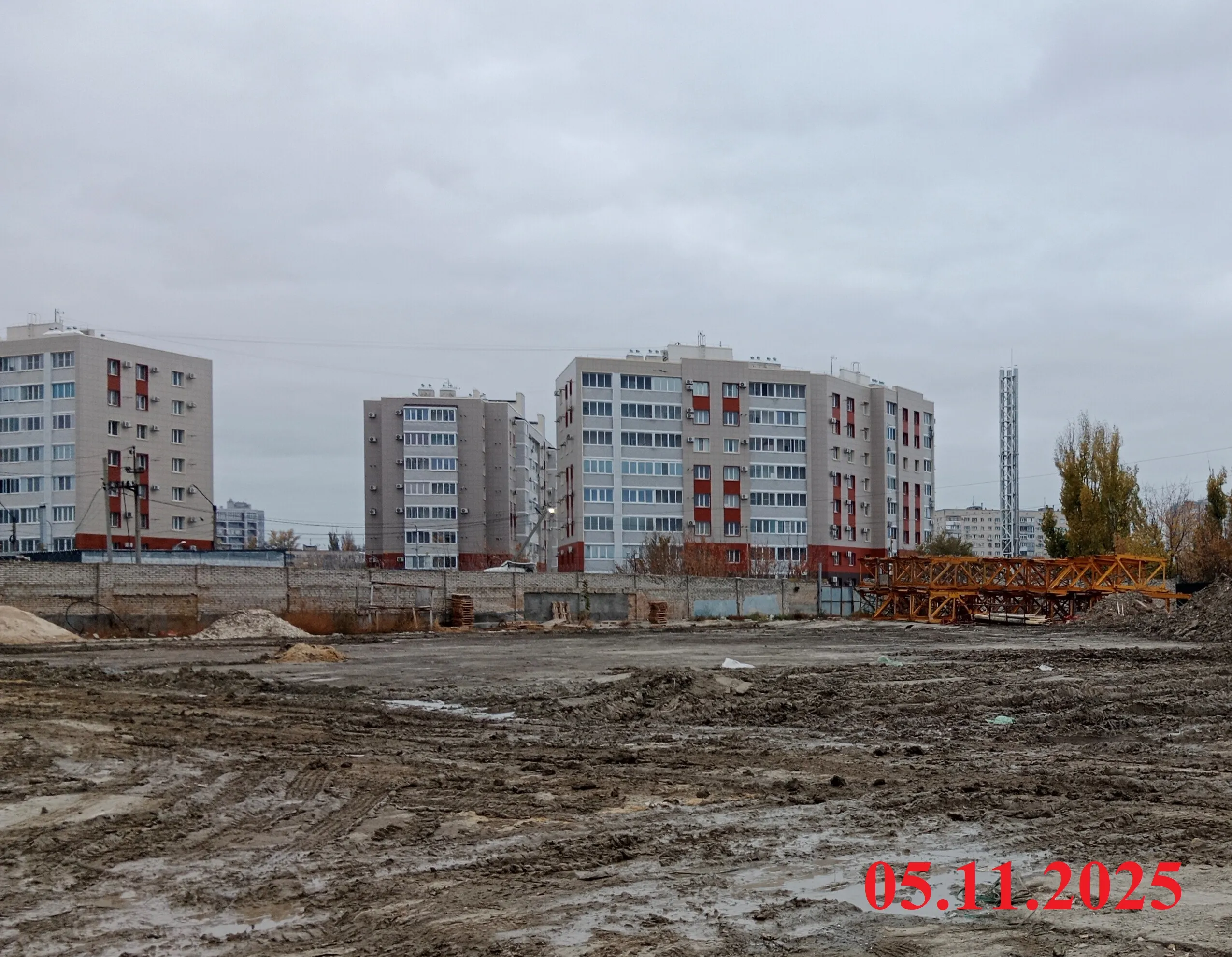 ЖК Крылья Качи ход строительства