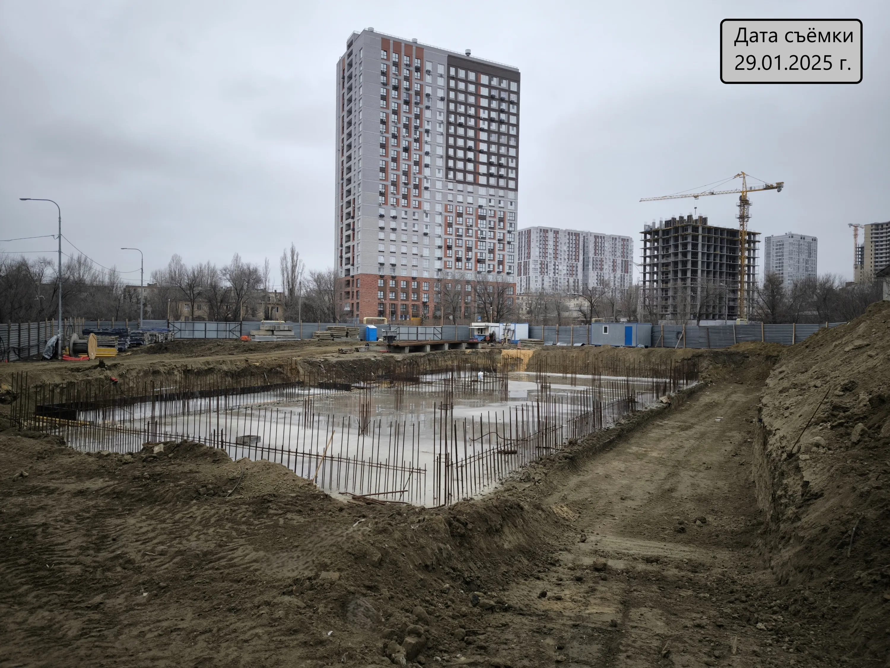 ЖК по улице Полины Осипенко ход строительства