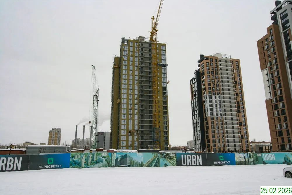 ЖК URBN (Урбн) ход строительства