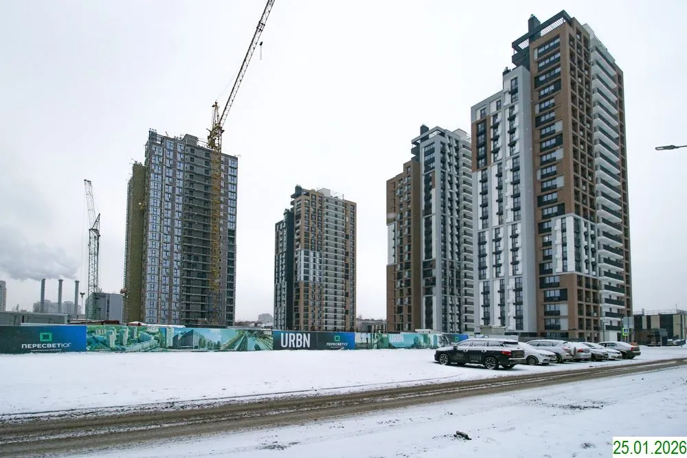 ЖК URBN (Урбн) ход строительства