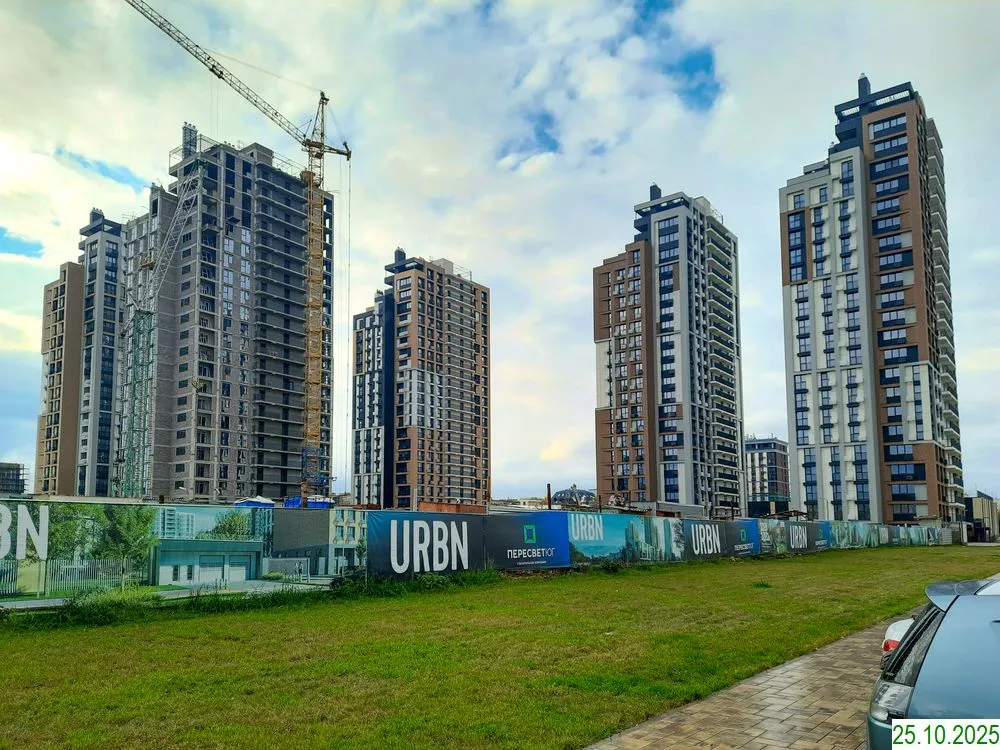 ЖК URBN (Урбн) ход строительства