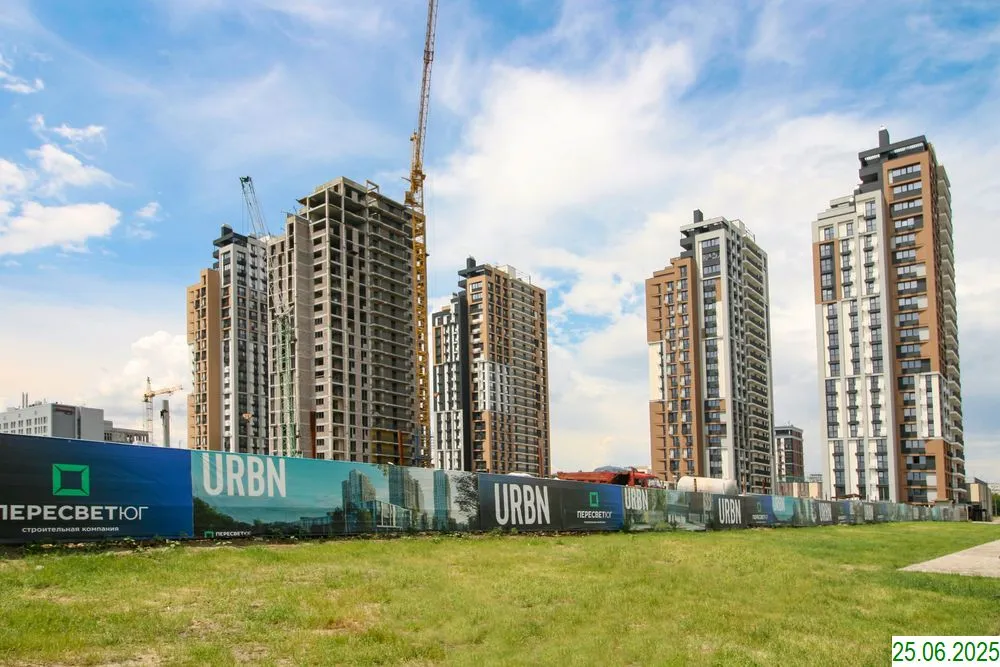 ЖК URBN (Урбн) ход строительства
