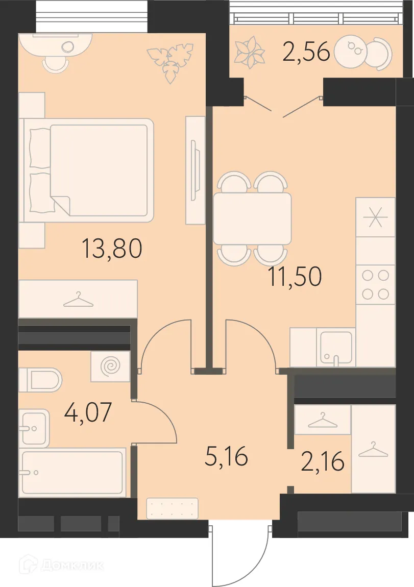 Фото квартиры в ЖК Спутник-1