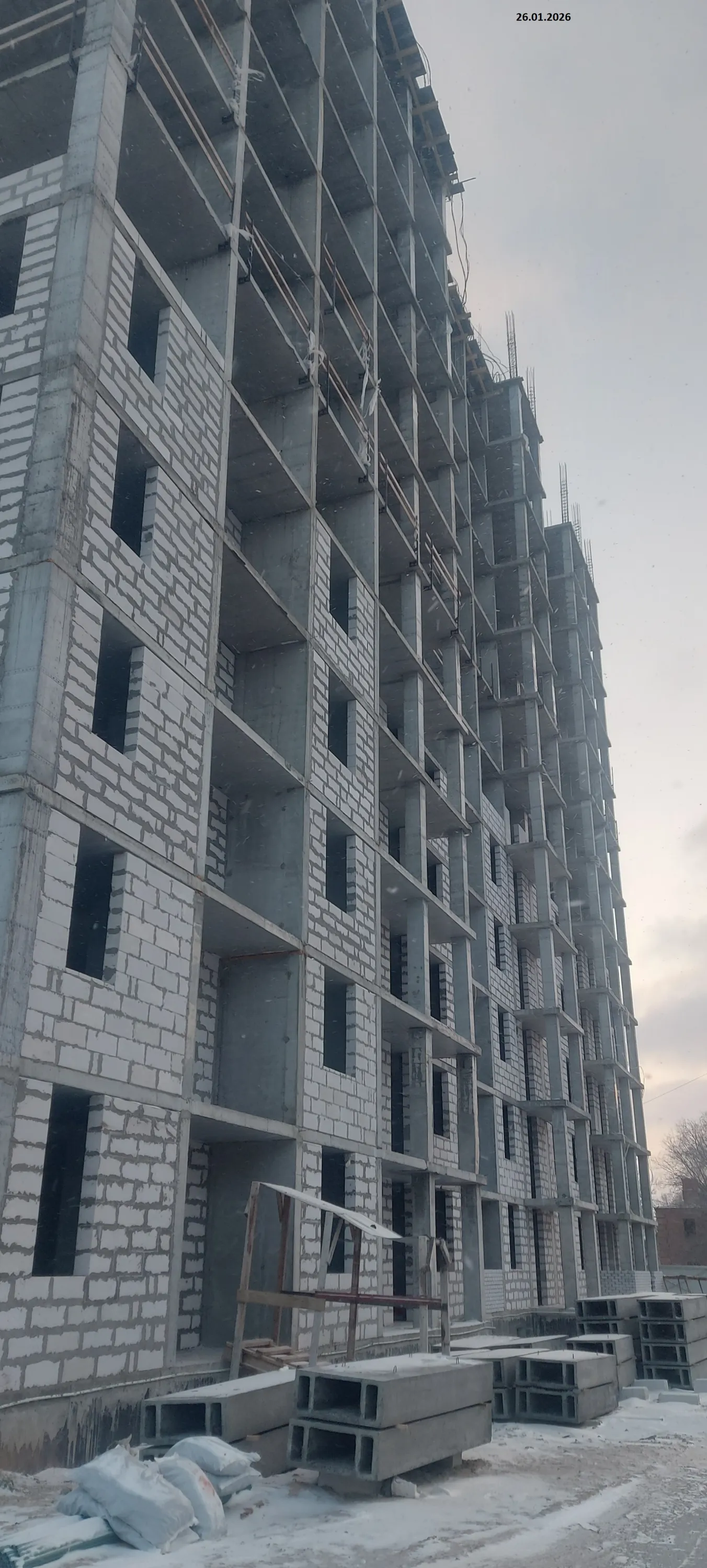 ЖК по улице Гагринская ход строительства