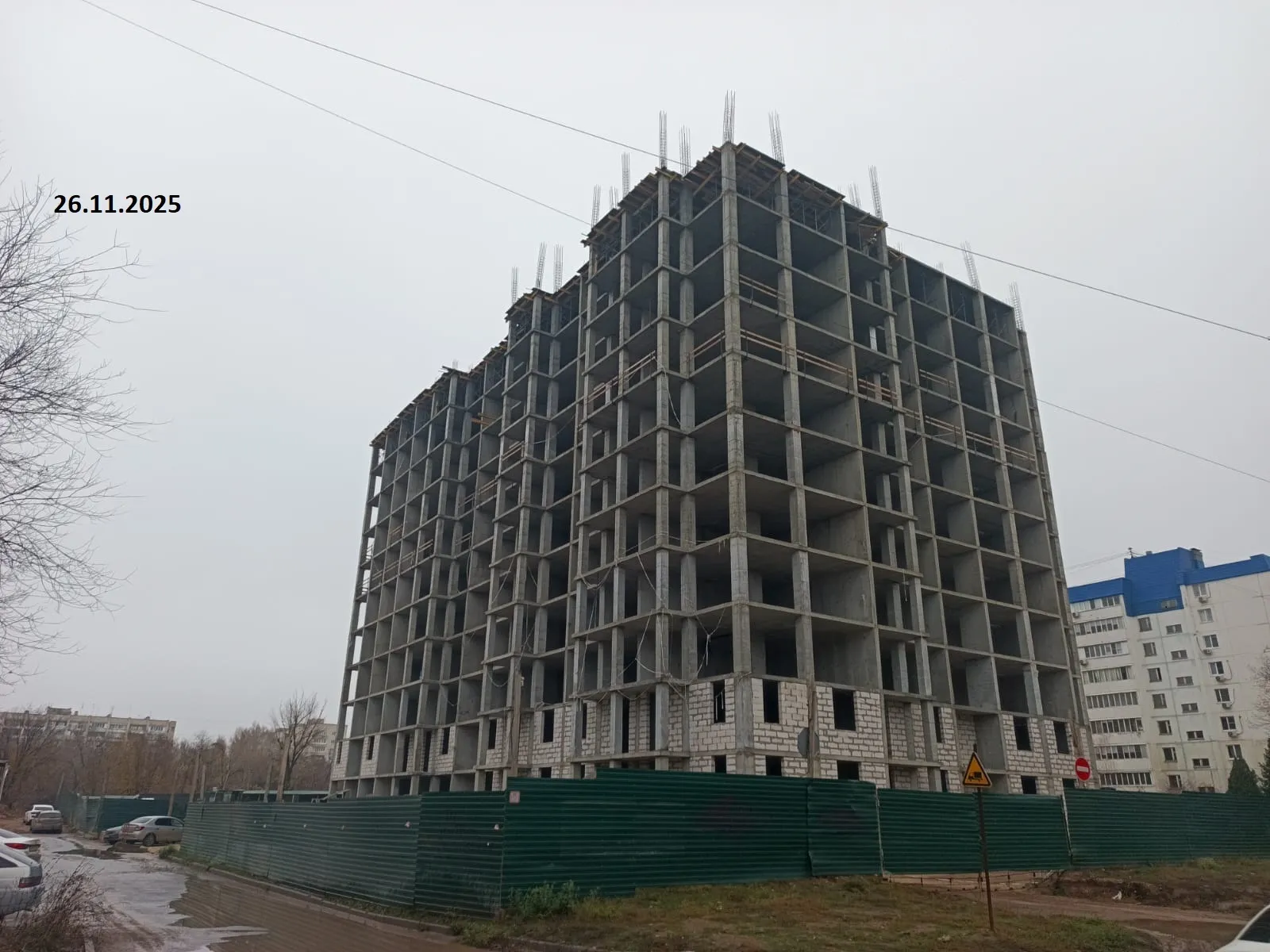 ЖК по улице Гагринская ход строительства