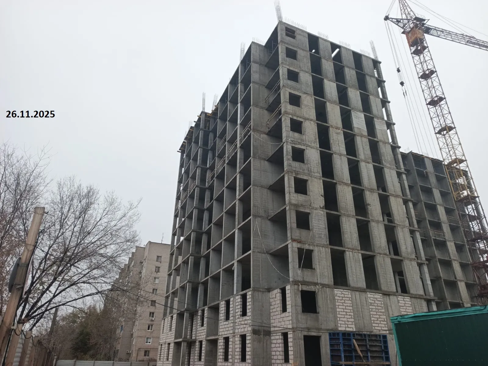 ЖК по улице Гагринская ход строительства